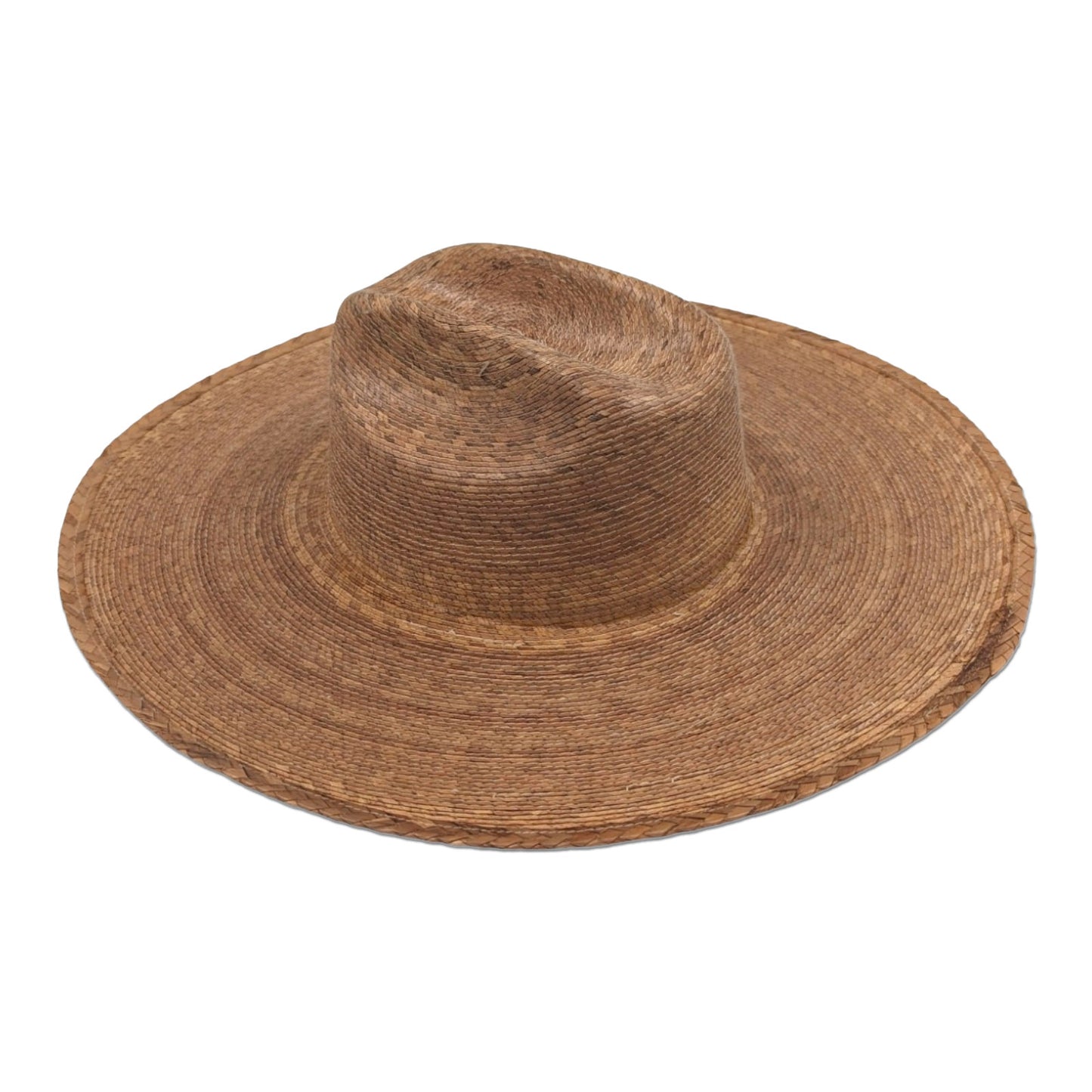 Straw Westerrn Hat 4.75" Brim Dark