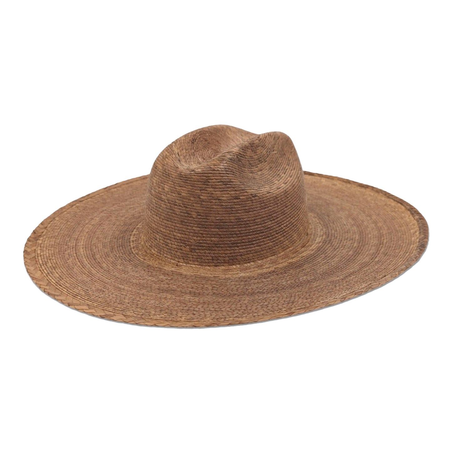 Straw Westerrn Hat 4.75" Brim Dark