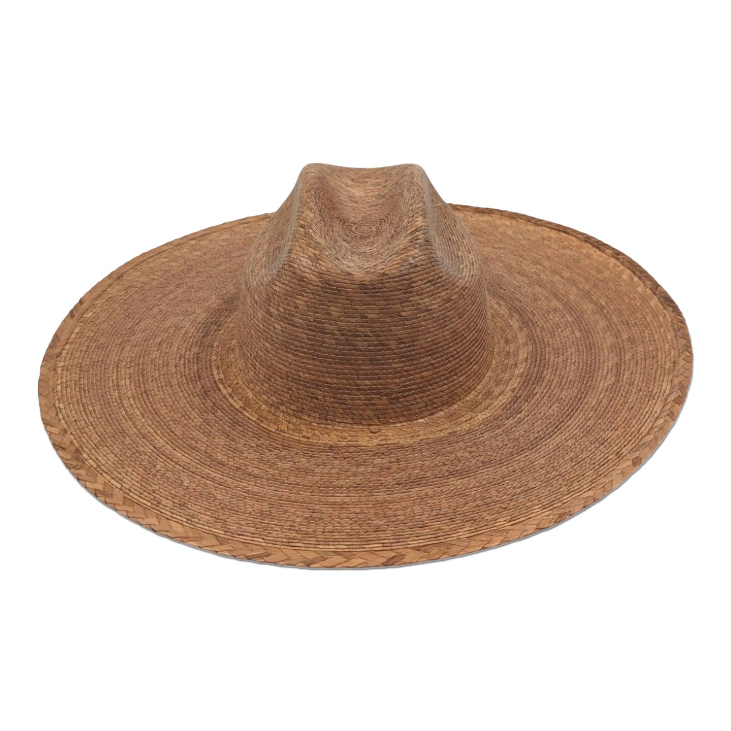 Straw Westerrn Hat 4.75" Brim Dark